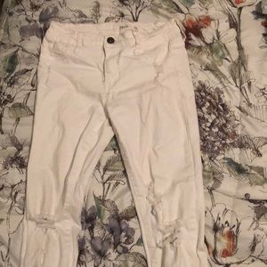 White jeans